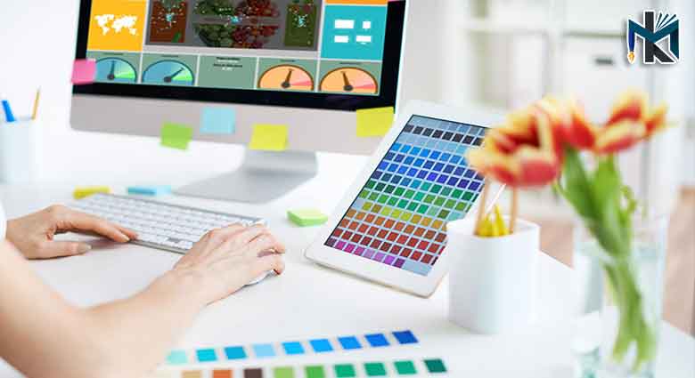 اهمیت رنگ در طراحی سایت