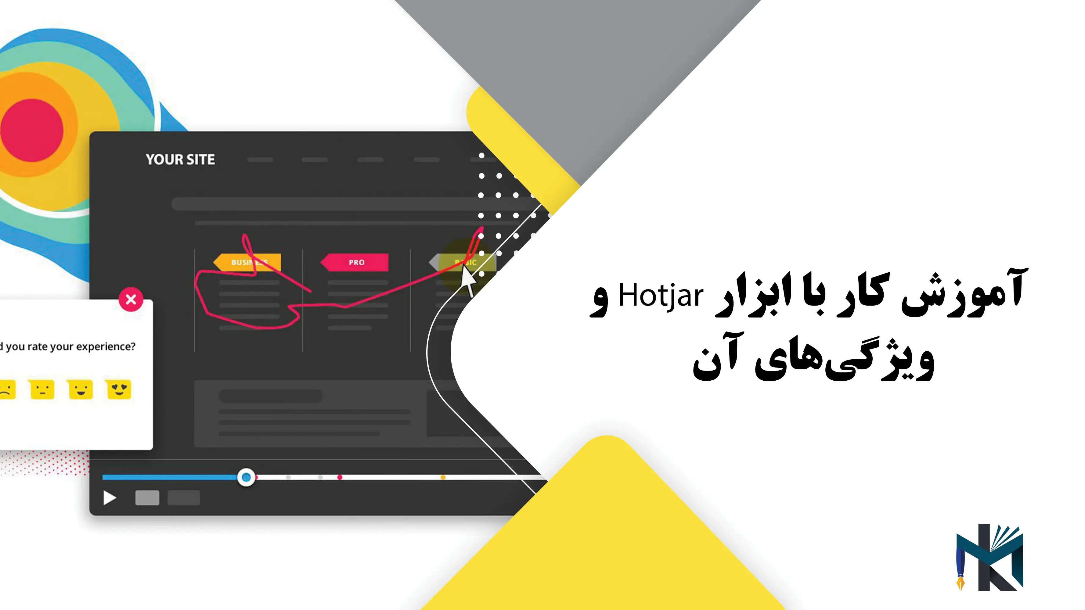 درس چهل و ششم: آموزش کار با ابزار Hotjar و ویژگی‌های آن